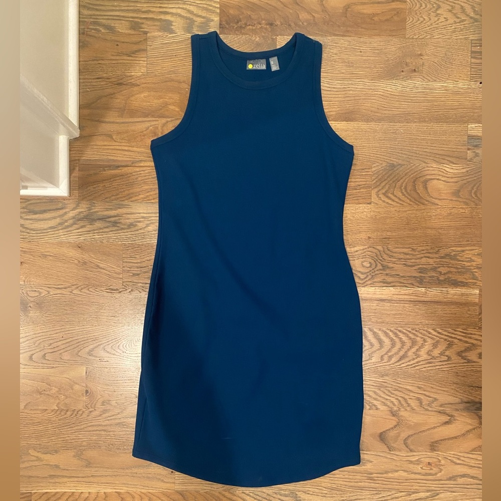 Zella Athletic Live In Rib Dress NWOT